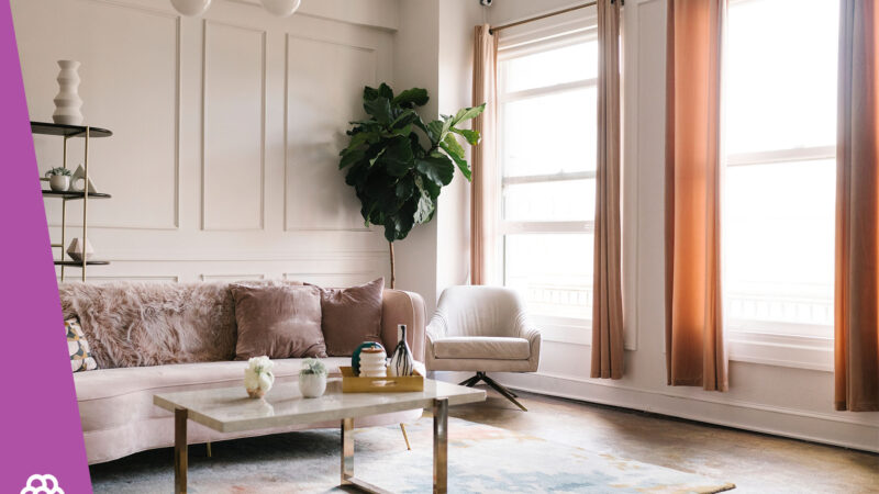 Co místo záclon do kuchyně a obývacího pokoje?